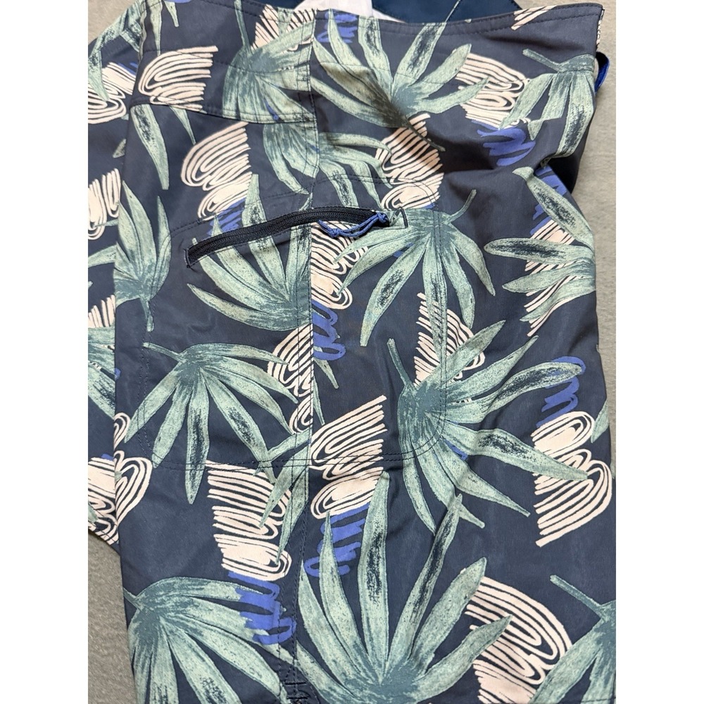 Patagonia Stretch Planing 8" Women's Board Shorts‎ Swim Surf Beach Size 12 Blue - Picture 10 of 12